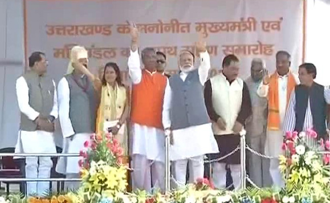 Trivendra Singh Rawat's Cabinet Has 5 Congress Turncoats, Dalit Leaders