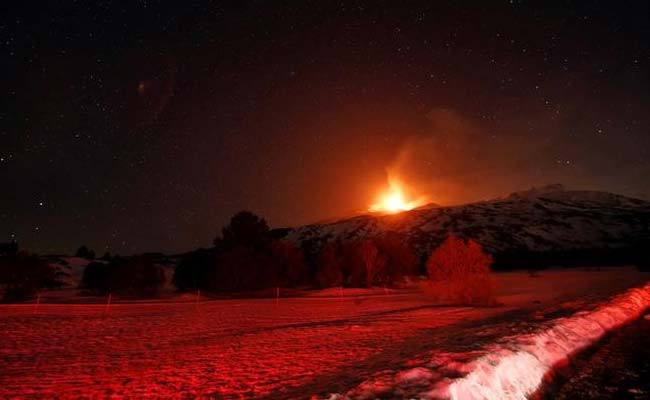 Watch: Dramatic Moment TV Crew Run For Their Lives As Mount Etna Volcano Erupts