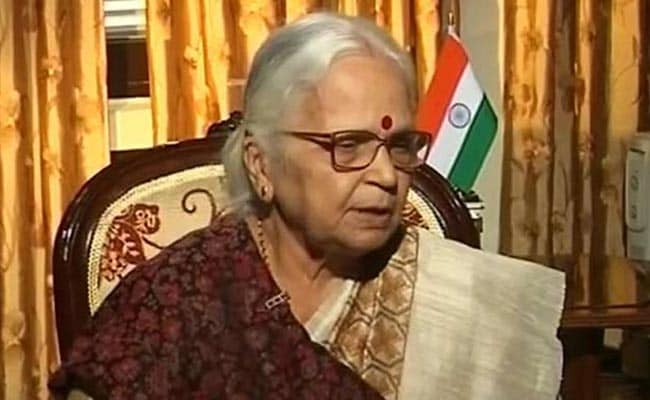 PM Modi, Other BJP Leaders Condole Death Of Former Gujarat Governor Mridula Sinha