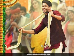 <i>Rarandoi Vedukachudham</i>: Nagarjuna Shares First Poster Of Son Naga Chaitanya's Film <i>Rarandoi Vedukachudham</i>: Nagarjuna Shares First Poster Of Son Naga Chaitanya's Film