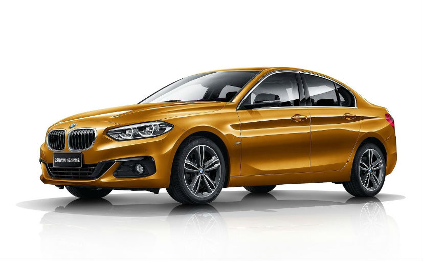 new bmw 1 series sedan will be made in chennai