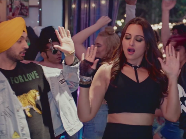 Noor Sonakshi Sinha Diljit Dosanjh And Badshahs New Song Will Make You Dance