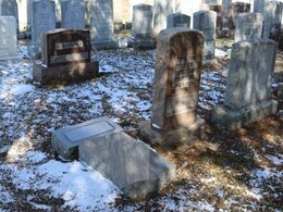 Overturned New York Headstones Not Vandalism: Police Overturned New York Headstones Not Vandalism: Police