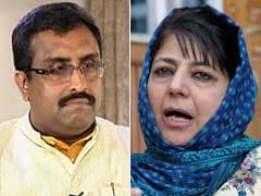 AFSPA 'Not Imposed For Fun': BJP's Ram Madhav On Mehbooba Mufti's Demand