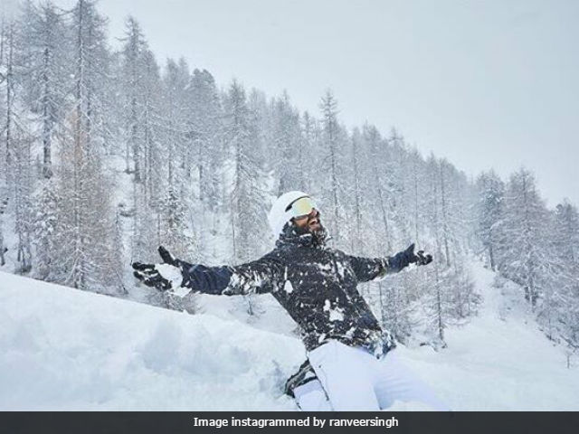 Ranveer Singh Is Having A Gala Time In Switzerland. He Is Now A 'Certified Speedster'