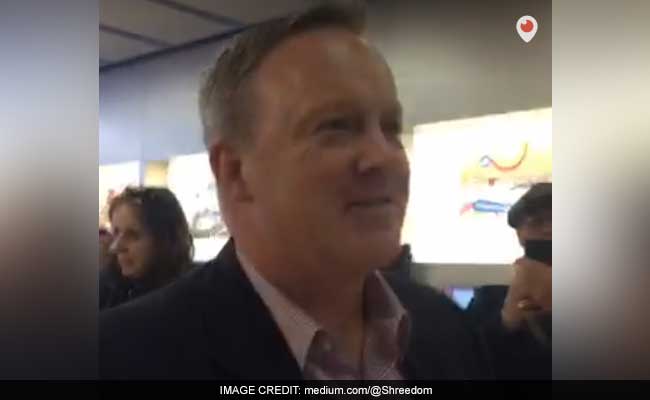 Great Country Allows You To Be Here: Donald Trump Aide Sean Spicer's Argument With Indian-American