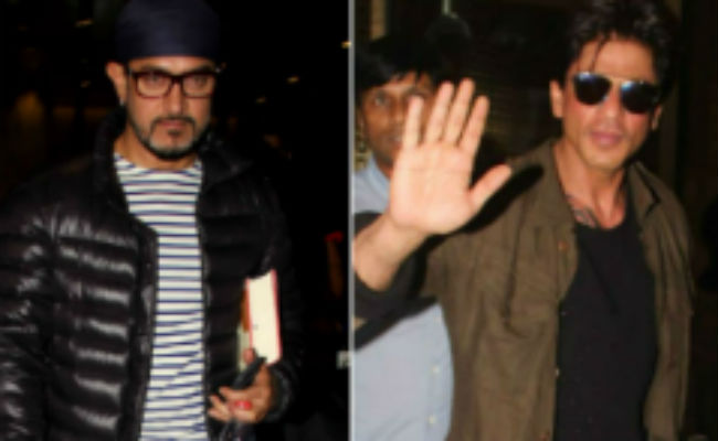 <i>नई सोच</i> अभियान के लिए स्क्रीन पर पहली बार साथ नजर आ सकते हैं शाहरुख और आमिर खान