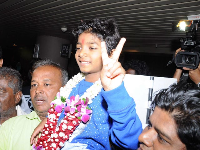 Oscars 2017: Sunny Pawar, 8, Flies Home To Blockbuster Welcome At Mumbai Airport