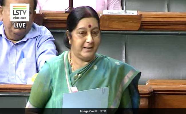 Sushma Swaraj To Make Statement In Parliament On Nigerian Students' Attacks In Greater Noida