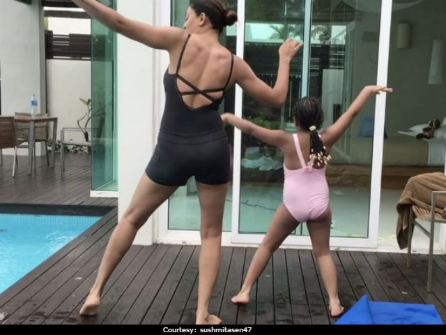 Sushmita Sen And Daughter Alisah Dancing To Ed Sheeran's <I>Shape Of You</i> Is The Sweetest Thing You'll See Today