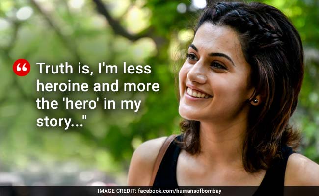 Taapsee Pannu Says She's The Hero Of Her Story In Viral Facebook Post