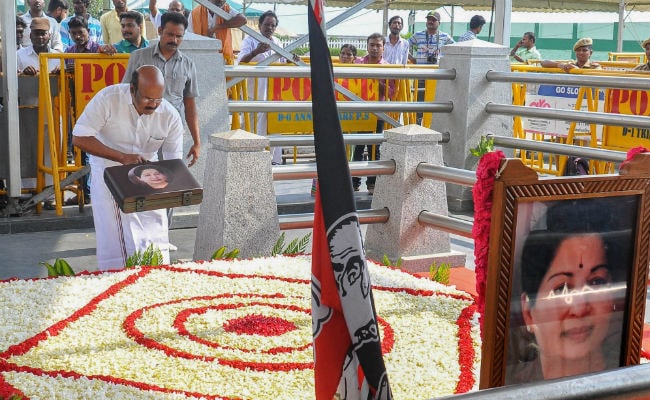 Over Budget 'Presented' At Jayalalithaa Memorial, Row In Tamil Nadu House