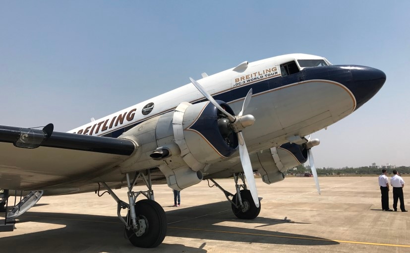 the breitling dc 3 is 77 years old