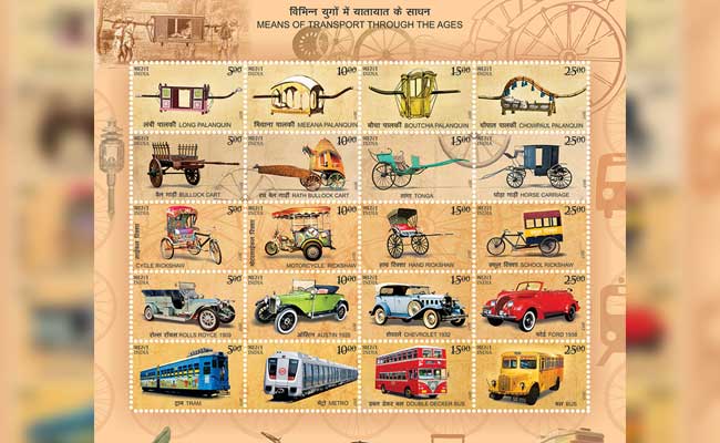 Postal Department Commemorates India's History Of Transport
