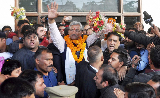 Trivendra Singh Rawat, Who Takes Charge As Uttarakhand Chief Minister Today, Faces First Challenge