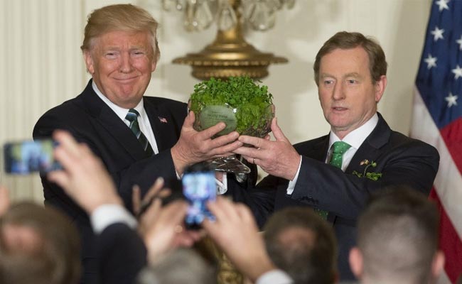 Irish Prime Minister Tells Donald Trump: St. Patrick Was 'An Immigrant'