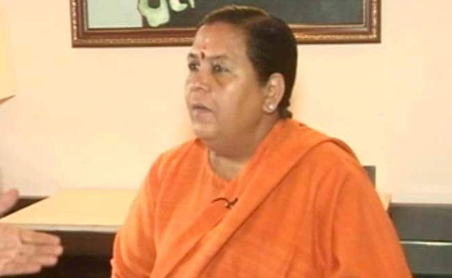 'Won't Stay At Home': BJP's Uma Bharti On Madhya Pradesh Anti-Liquor Campaign