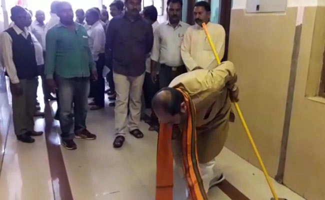 Adityanath Minister's DIY Moment: Grabs Broom In Anger, Gets Sweeping