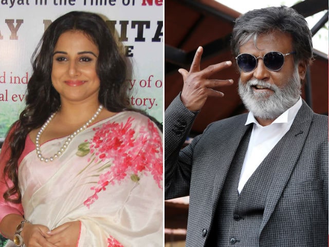 Vidya Balan's Cryptic Response On Starring In Rajinikanth's Kabali Spin-Off