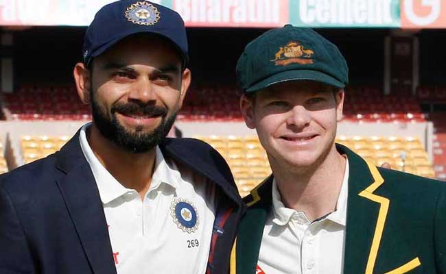 INDvsAUS:जब अम्‍पायर ने दिया दखल, ऑस्‍ट्रेलियाई कप्‍तान स्मिथ और विराट कोहली के बीच बहस होते-होते बची..