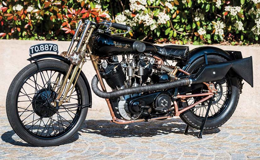 Vintage Brough Superior Set To Break Motorcycle Auction Records