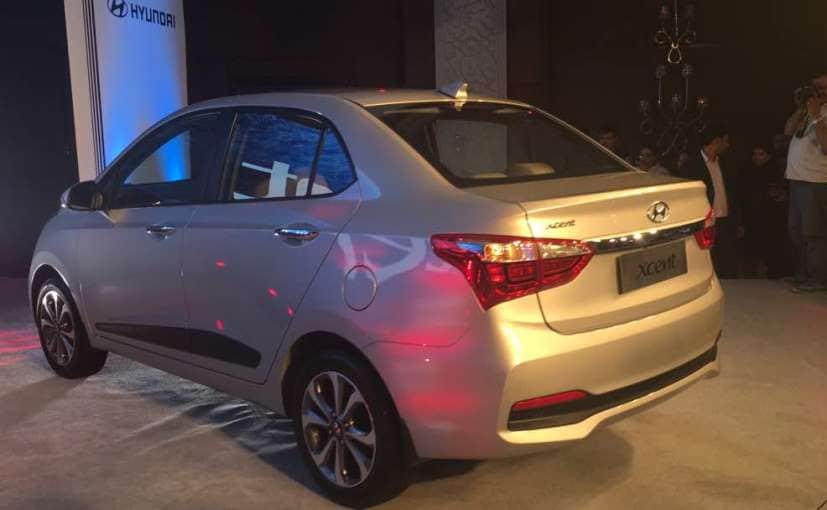 2017 hyundai xcent facelift rear launch
