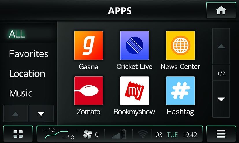 2017 mahindra xuv500 connected apps