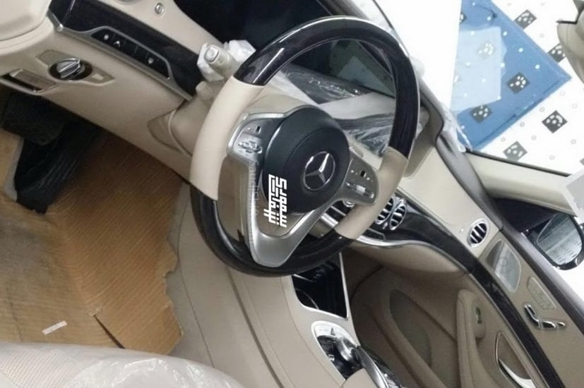 2017 mercedes benz s class facelift interior spied