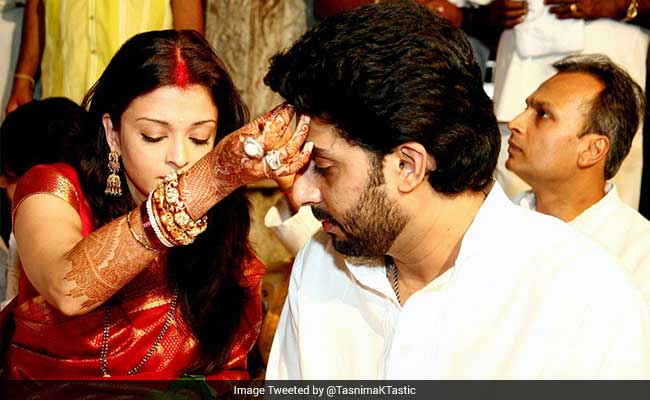 #10YearsOfAbhiAish : शादी की 10वीं सालगिरह पर बोले अभिषेक बच्‍चन, 'यूं ही बीत गए 10 साल...'