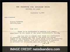 Albert Einstein's Letter Fetches USD 54,000 At An Auction