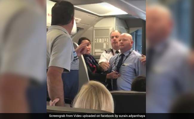 Now American Airlines Staff Nearly Hits Woman Passenger With Baby Stroller. Video Is Viral