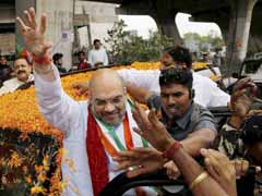 BJP President Amit Shah Arrives In Jammu And Kashmir On 2-Day Visit