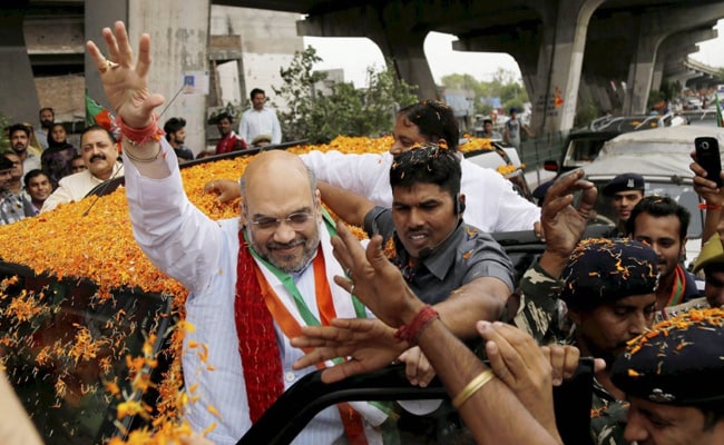 BJP President Amit Shah Arrives In Jammu And Kashmir On 2-Day Visit