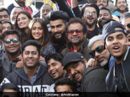 It's A Wrap For <i>Mubarakan</i>: Anil Kapoor, Arjun Kapoor Share 'Goodbye' Pictures It's A Wrap For <i>Mubarakan</i>: Anil Kapoor, Arjun Kapoor Share 'Goodbye' Pictures