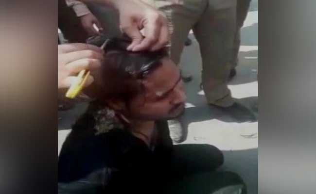 Video Of Anti-Romeo Squad Shaving Man's Head Goes Viral, 3 Cops Suspended
