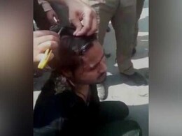 Video Of Anti-Romeo Squad Shaving Man's Head Goes Viral, 3 Cops Suspended Video Of Anti-Romeo Squad Shaving Man's Head Goes Viral, 3 Cops Suspended