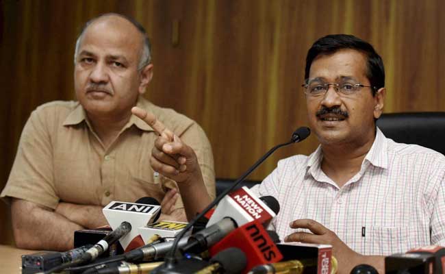 Delhi Chief Minister Arvind Kejriwal Rellocates Manish Sisodia's Portfolios