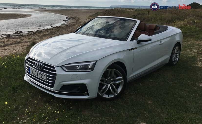 Audi A5 Cabriolet Review New Car Is A Treat For The Senses Carandbike