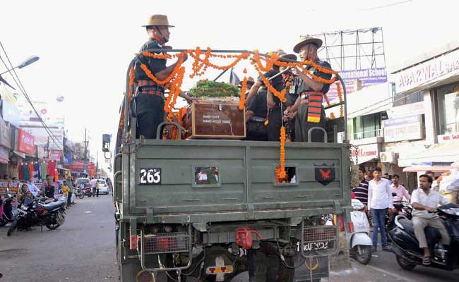 Captain Ayush Yadav, Killed In Kupwara Attack, To Be Cremated Today