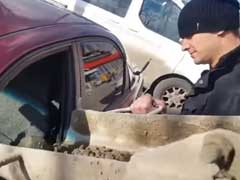 Angry Husband Fills Wife's Car With Cement. Video Goes Viral