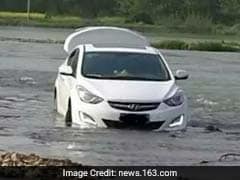 But The GPS Said So! Man Drives Car Into River, Regrets It Later