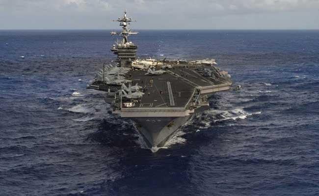 US Warship Carl Vinson In West Pacific For Navy Drills With Japan