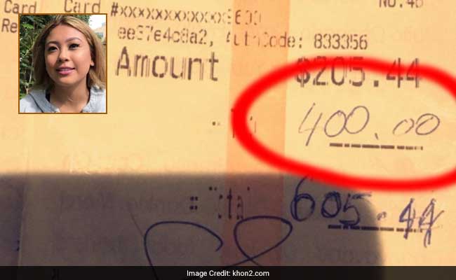 A $400 Tip For Hawaii Waitress. Then A $10,000 Surprise