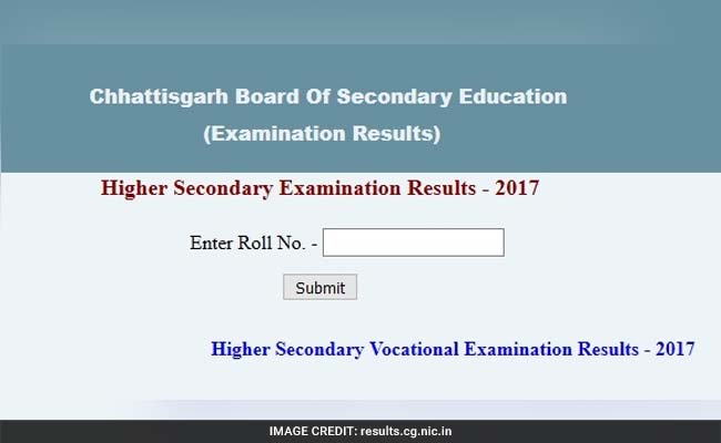 cgbse class 12 result