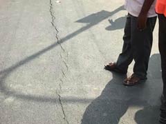 Cracks On Chennai Road Stop Traffic Again 2 Days After Cave-In