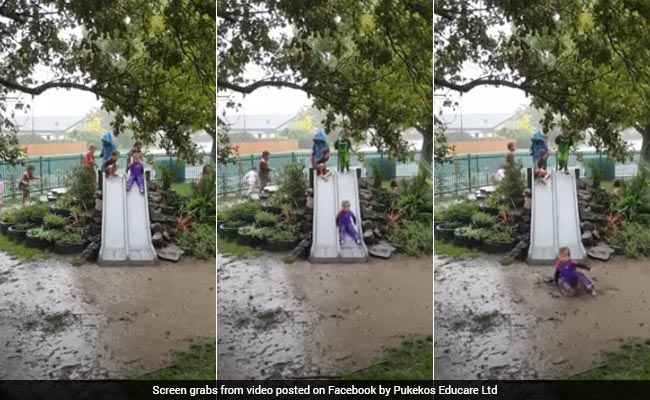 25 Million Views For Delightful Video Of Children Playing In The Rain