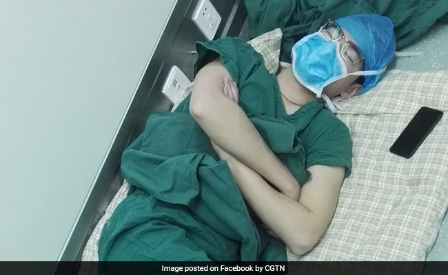 Surgeon Naps On Hospital Floor After 28-Hour Shift, Wins Facebook