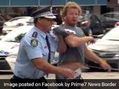 Video: Australian Cop Stops Press Conference To Make An Arrest