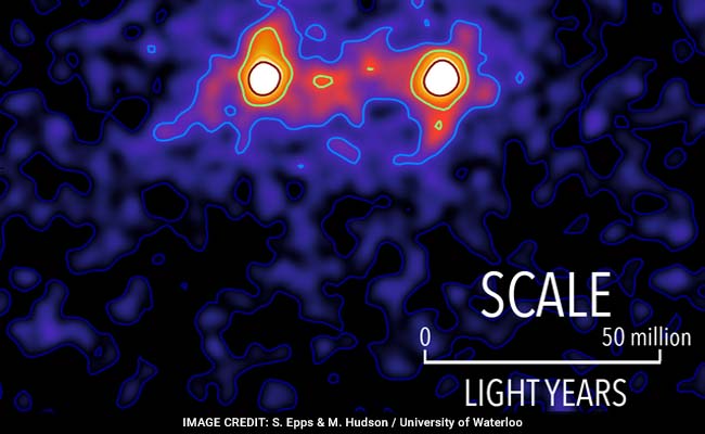 Scientists Capture 'First Image' Of Dark Matter Web