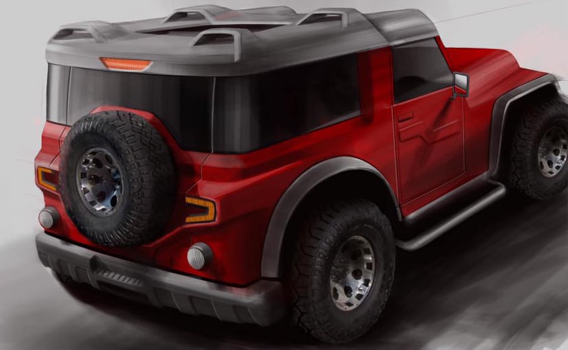 dc design mahindra thar concept